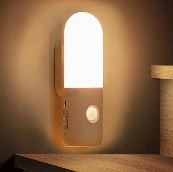 Світлодіодний нічник із датчиком руху, акумуляторний Київ - зображення 3