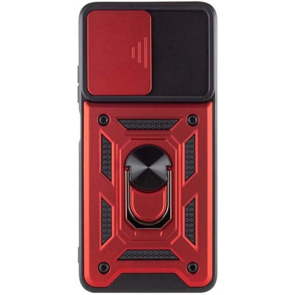 Epik Чохол Camshield Serge Ring для Xiaomi Redmi 12/Poco M6 Pro 5G Червоний (Код товару:32624) Харків - зображення 4