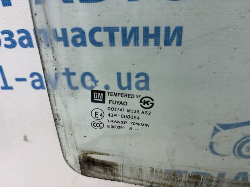 Стекло двери заднее правое Chevrolet Cruze 2009-2016 96833086 (Арт. 86788) Киев - изображение 3