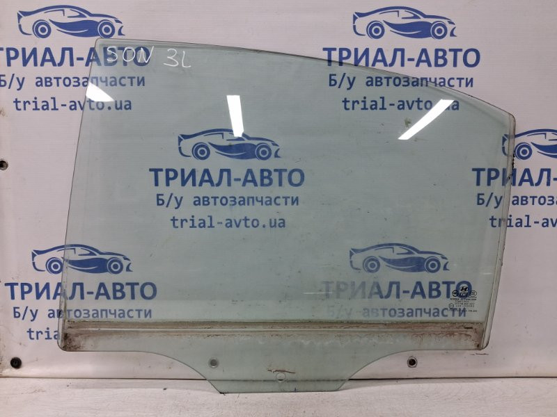 Стекло двери заднее левое Hyundai Sonata NF 2.4 БЕНЗИН G4KC 2004 (б/у) Киев - изображение 1