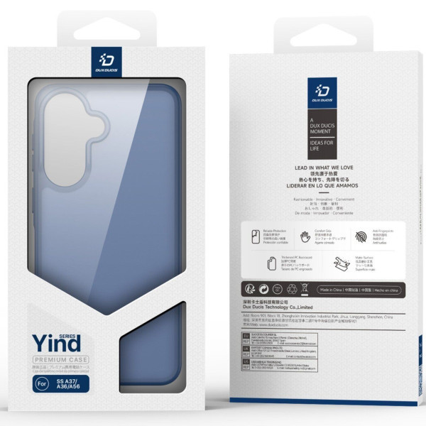 DM Чохол Yind Case для Samsung A37 A376 Dark Blue Харків - зображення 2