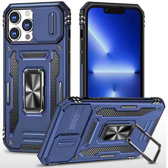 Ударопрочный чехол Camshield Army Ring для Apple iPhone 14 Pro (6.1") Херсон