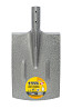 Лопата траншейная MASTERTOOL 215х300х405 мм молотковая покраска 14-6252 Харків
