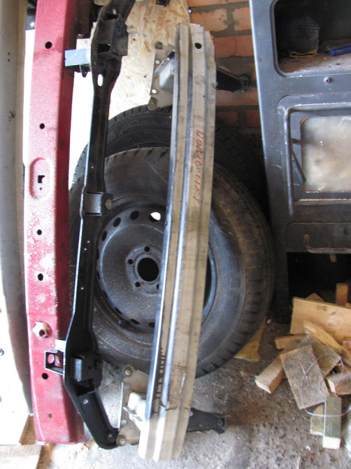 Усилитель переднего бампера Fiat Doblo 2006-2009 Ковель - зображення 1