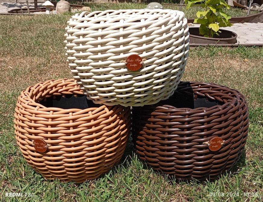 Кашпо из ротанга Запорожье - изображение 11