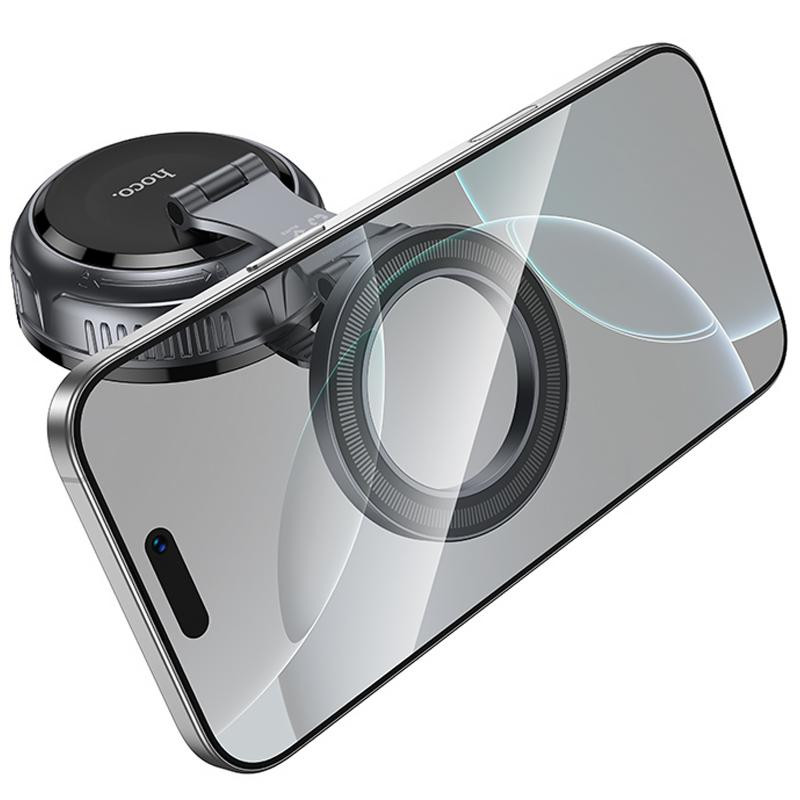 Автодержатель Hoco H92 High vacuum suction cup magnetic (universal) Херсон - зображення 4