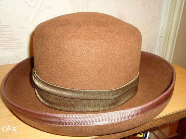 Элегантная дамская шляпа (р. 57-58). Италия. Новая Київ - зображення 1