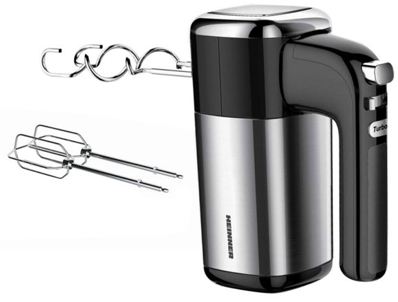 Міксер ручной HEINNER HM-B400 400 Вт черный Київ - зображення 1