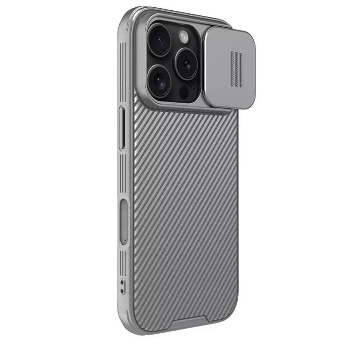 Карбоновая накладка Nillkin CamShield Pro для Apple iPhone 16 Pro (6.3") Херсон - изображение 3