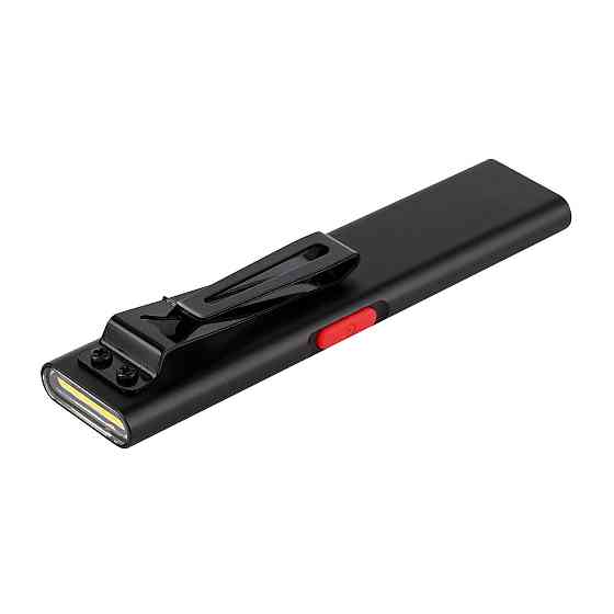 Фонарик карманный EDC светодиодный (COB) аккумуляторный с магнитом  PROTESTER PRO-FL0205S Харків