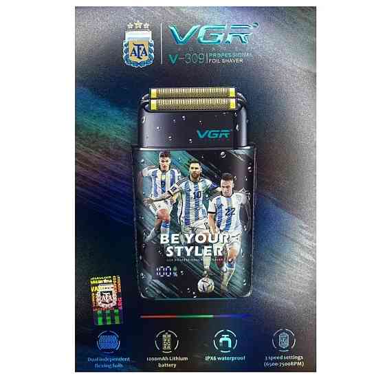 Электробритва VGR V-309 черная Київ