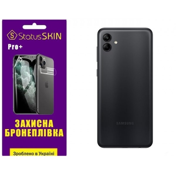 Поліуретанова плівка StatusSKIN Pro+ на корпус Samsung A04 A045 Глянцева Харків - зображення 1