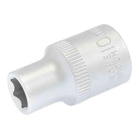 Головка торцевая 6-гранная MASTERTOOL ½" 10 мм L 40 мм CrV 78-0010 Харьков