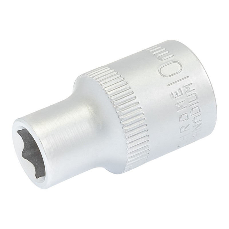 Головка торцевая 6-гранная MASTERTOOL ½" 10 мм L 40 мм CrV 78-0010 Харьков - изображение 1