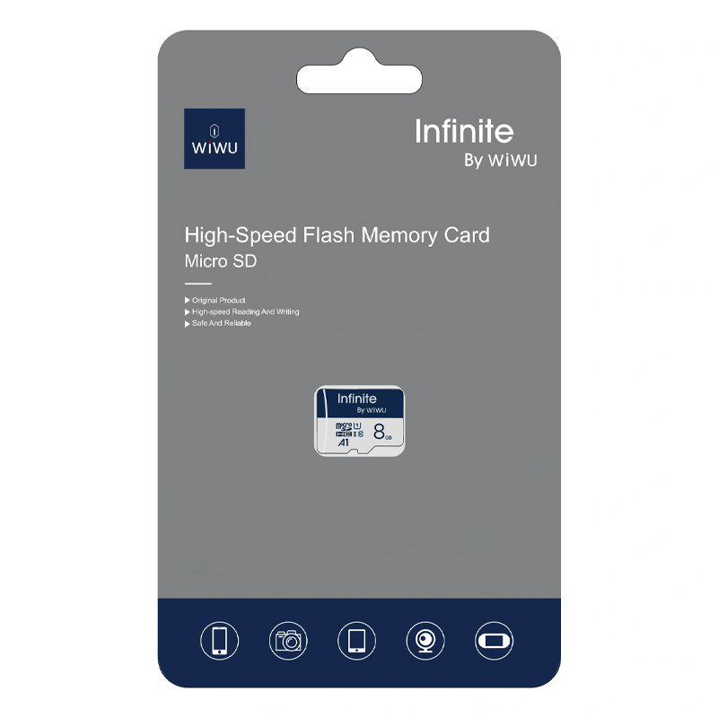 Карта памяти Wiwu Wi-FC004 Infinite Series (U1, C10) microSDXC Class 10 - 8GB (без адаптера) Херсон - зображення 2