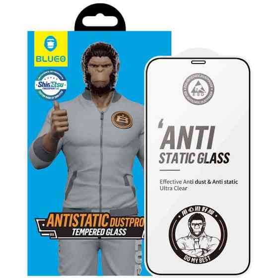 Защитное 2.5D стекло Blueo Full Cover HD для Apple iPhone 12 Pro / 12 (6.1") Херсон