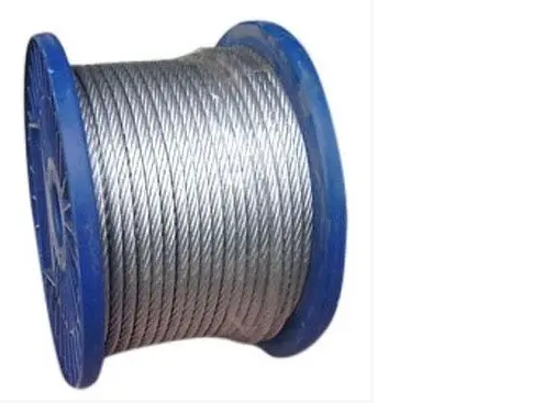 Трос в пвх оболочке DIN 3055 6/8 mm (бухта 100 м) Київ - зображення 1