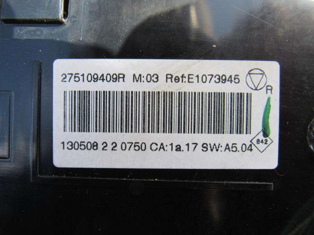 Блок управления климат контролем Renault Scenic III 2009-2016 (275109409R) Ковель - изображение 2