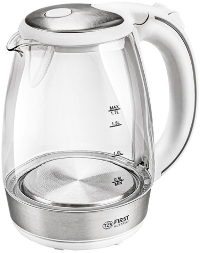 Електрочайник First FA-5404-2-WI 1.7 л белый Київ - зображення 1