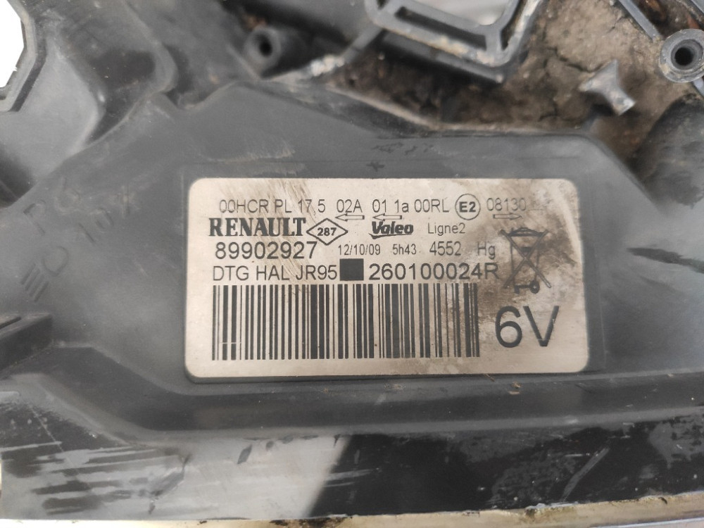 Фара правая Renault Scenic III 2009-2012 Ковель - изображение 5