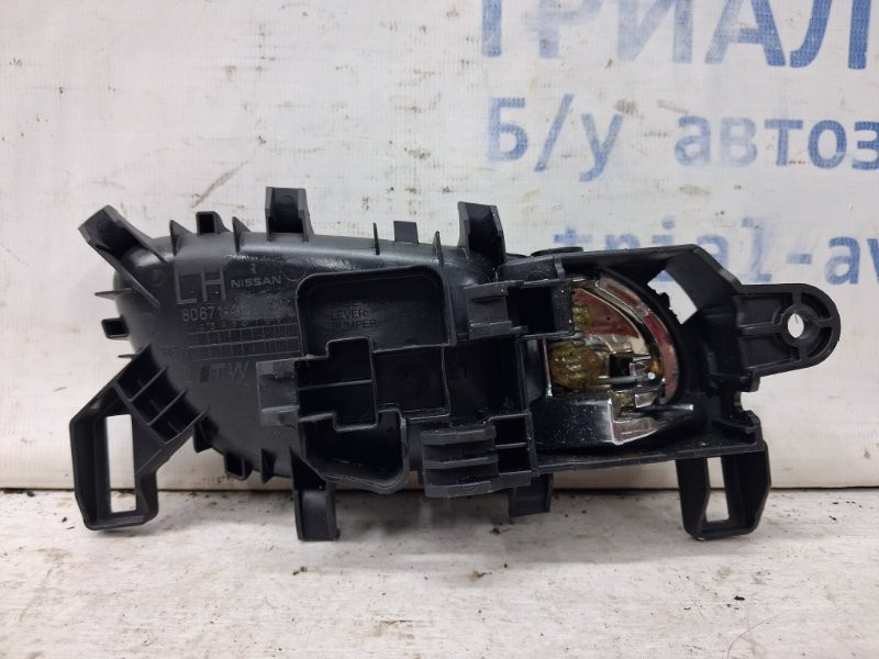 Ручка двери внутренняя левая Nissan Qashqai J11 1.2 БЕНЗИН HRA2DDT 2013 (б/у) Київ - зображення 2