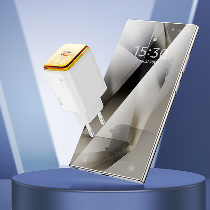 СЗУ Hoco N54 Monsoon PD45W (1USB-C) Херсон - изображение 3