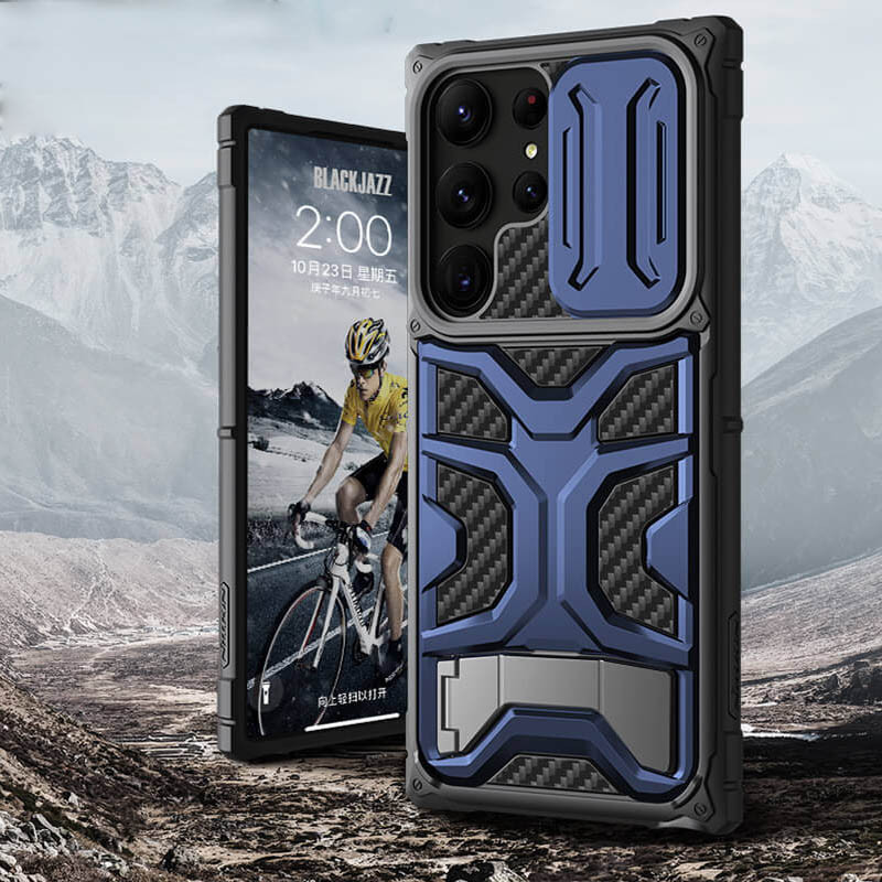 TPU+PC чехол Nillkin CamShield Adventurer Pro (шторка на камеру) для Samsung Galaxy S23 Ultra Херсон - изображение 12