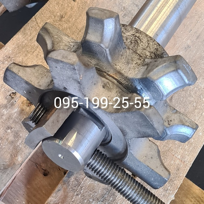 Вал ведений ПРТ-10, ПИМ-40. Зірочка ведена ПРТ-10, ПИМ-40. Зірочка ведуча ПРТ-10, ПИМ-40 Днепр - изображение 2