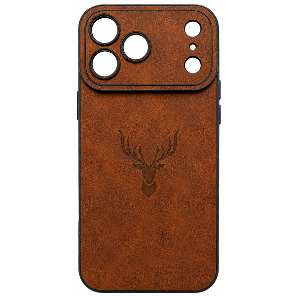 Чохол DM Camera Cover для Apple iPhone 17 Pro Max Leather Deer Харьков - изображение 1