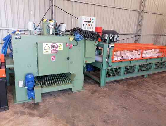 Багатопильна лінія для розкрою з центрувальним столом і вивантаженням дощок Киев