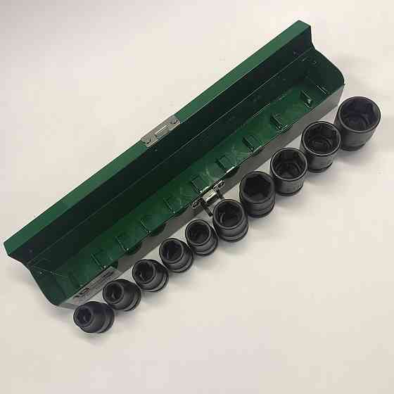 Набор ударных головок TOPTUL 1/2" 10-24мм 10ед. GDAD1001 Харків