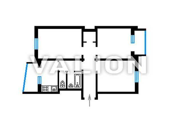 продажа 3-к квартира Киев, Соломенский, 75000 $ Київ - зображення 8