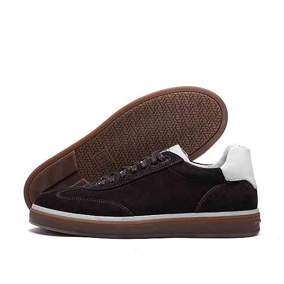 Мужские кожаные кроссовки Brown Velvet Київ
