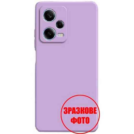 Чохол Liquid Silicone для Xiaomi Redmi 12C/11A/Poco C55 Glass Purple Харків