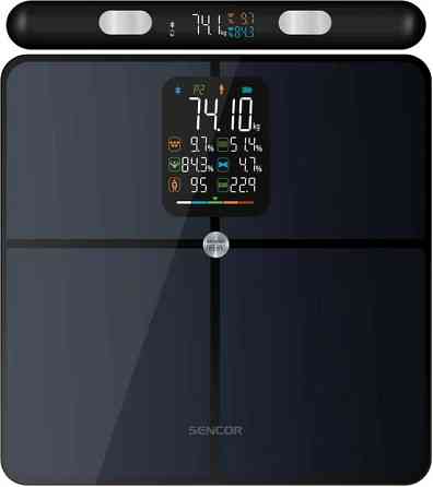 Весы напольные Sencor SBS9102BK 180 кг темно-синие Київ