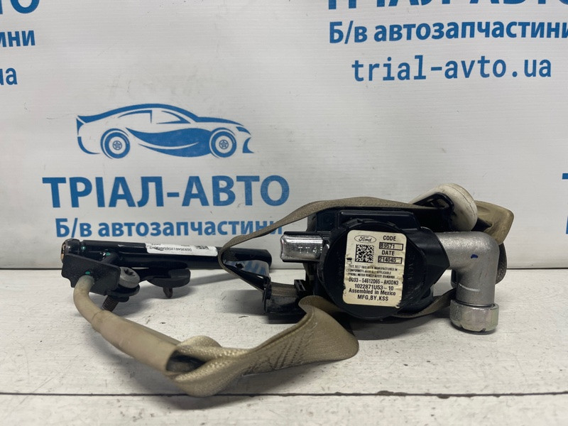 Ремень безопасности передний левый Ford Fusion USA 2 1.5 БЕНЗИН ENUN0 2013 (б/у) Київ - зображення 1