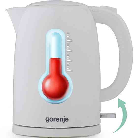 Электрочайник Gorenje K17W 1.7 л белый Київ