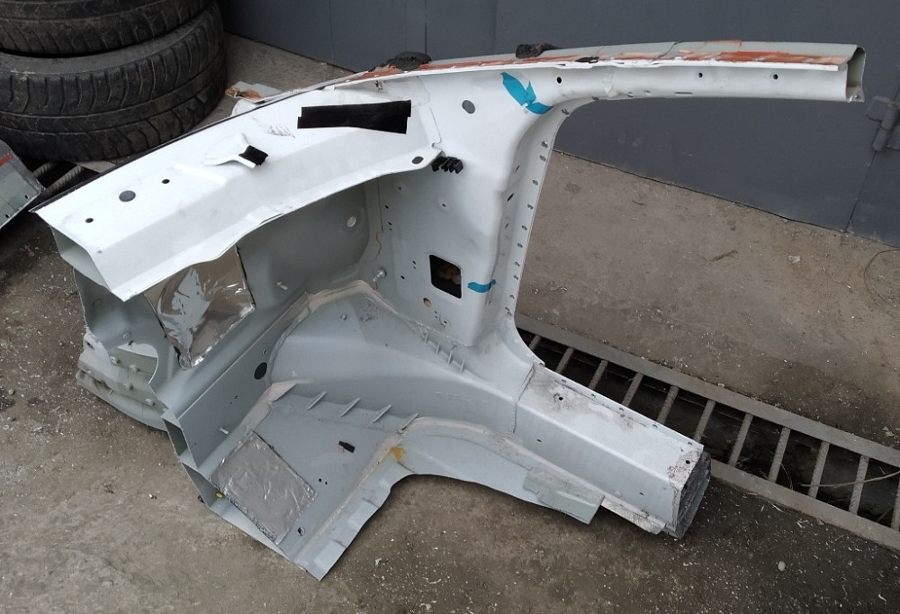 Четверть передняя правая стойка А (передняя) без филенки в сборе Tesla model S, model S REST 1024198 Киев - изображение 2