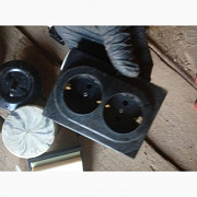 Розетки закрытой проводки, 2-х фазные. бытовые, 3-х фазные Харків