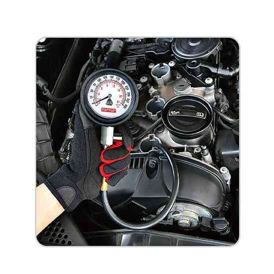 Компрессометр бензиновый со сменными наконечниками 9ед. TOPTUL JGAI0906 Харків