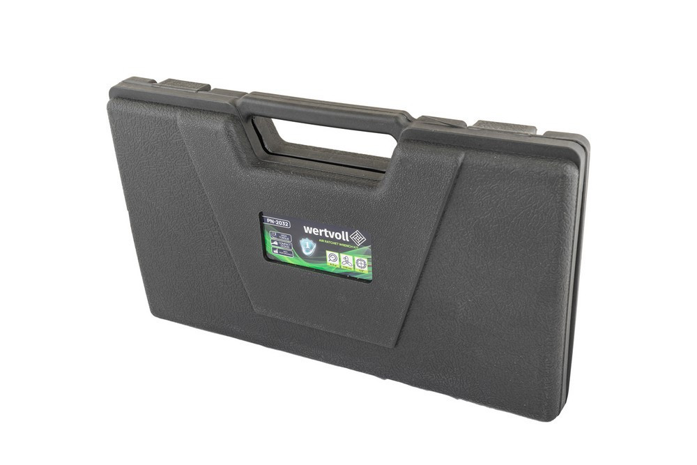 Гайковерт пневматический WERTVOLL 1/2" 160 об/мин 115 л/мин 6.3 bar 69 Нм реверс TPR покрытие корпус Харьков - изображение 7