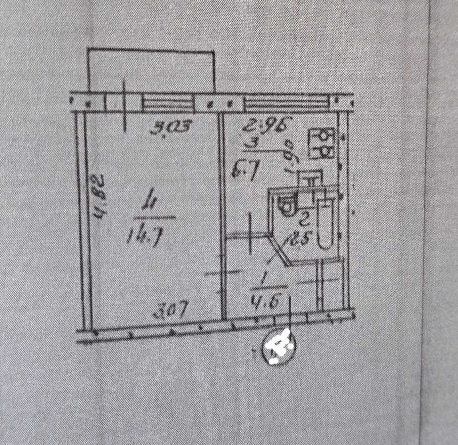 продажа 1-к квартира Киев, Деснянский, 35500 $ Київ - зображення 3