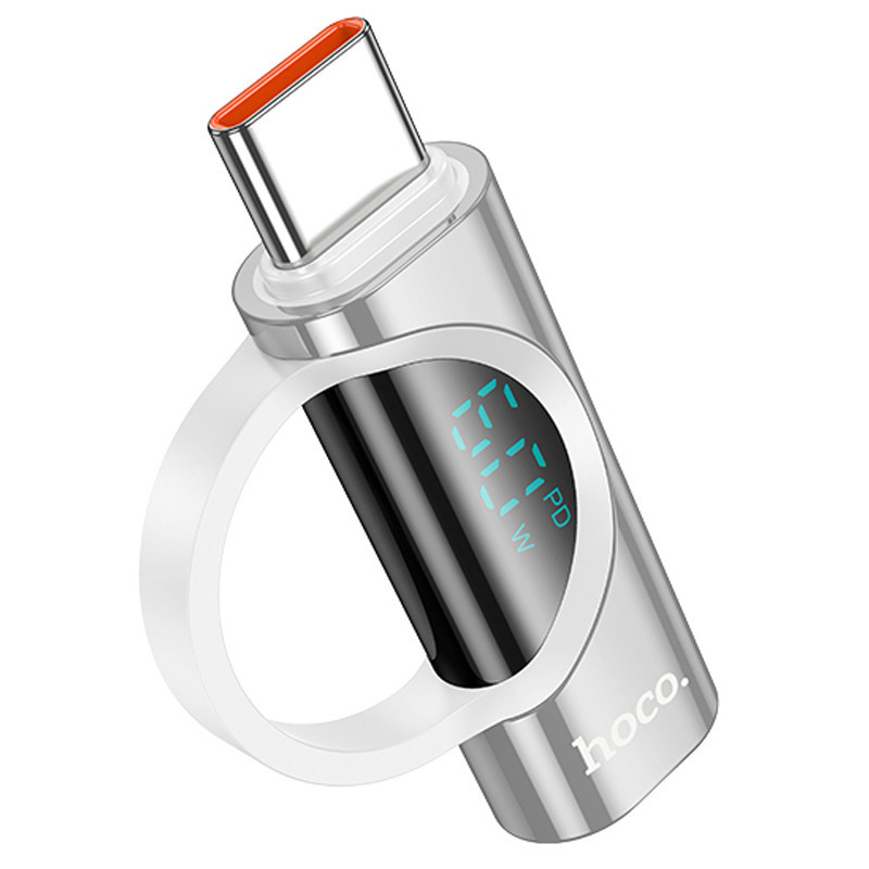 Переходник Hoco UA32A Type-C male to Lightning female display adapter Херсон - изображение 1