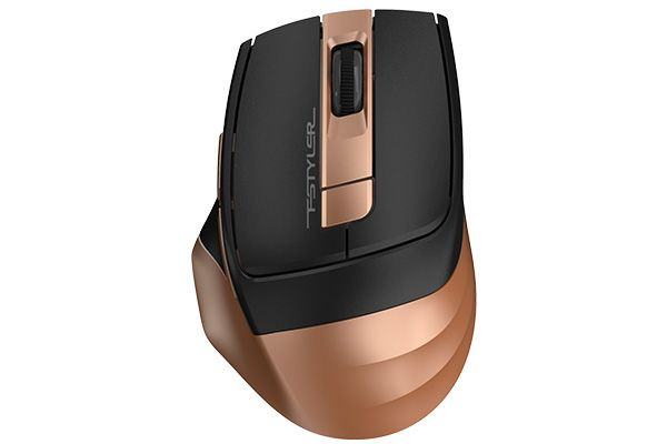 Мышь компьютерная безпроводная A4Tech Fstyler FG35 Bronze бронзовая Киев - изображение 1