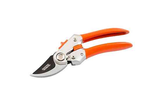 Секатор садовый обводной MASTERTOOL 200 мм, алюминиевые рукоятки с накладками, тефлоновое лезвие SK5 Харків