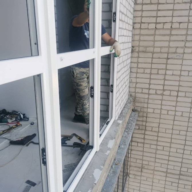 Ціна на французький балкон у Кривому Розі Кривой Рог - изображение 12