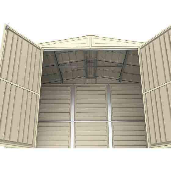 Сарай пластиковый DuraMate 240x163x186 см слоновая кость Киев