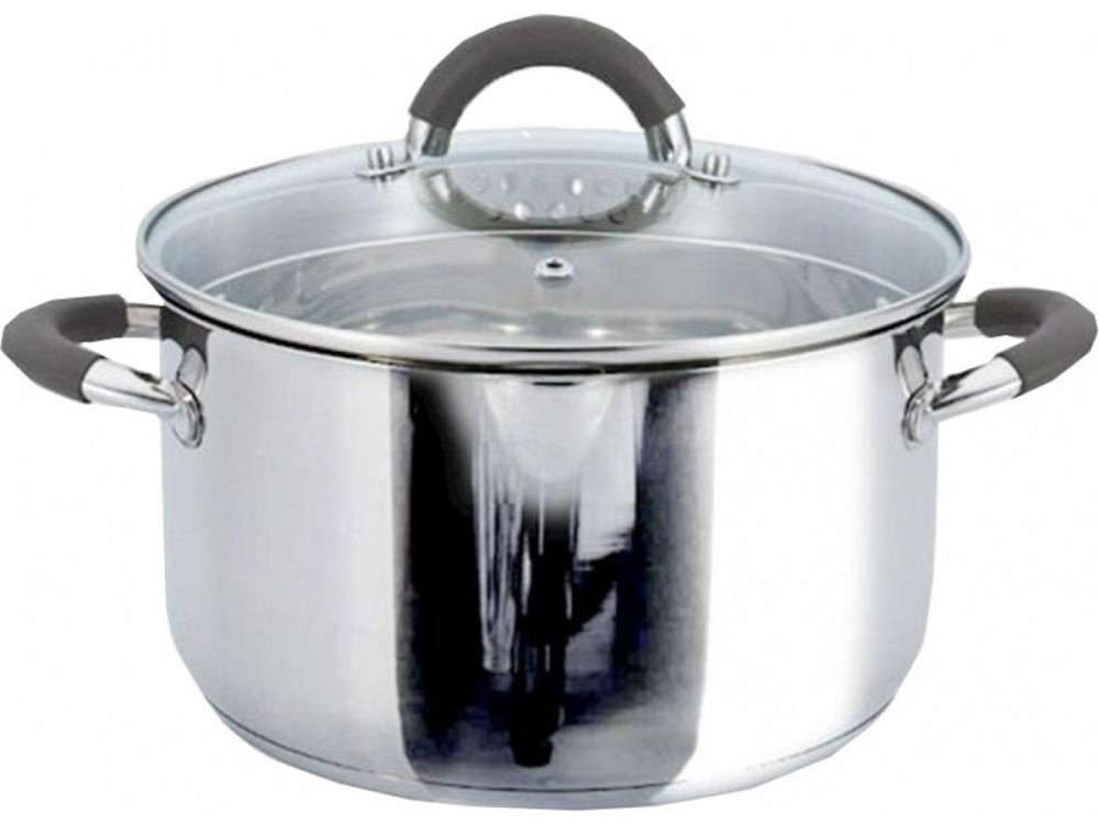 Каструля зі скляною кришкою Gusto Practico GT-1102-18 2.6 л Киев - изображение 1