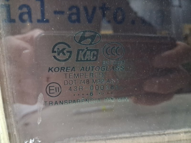 Стекло двери заднее правое Hyundai Tucson 2004-2009 834202E030 (Арт. 86204) Киев - изображение 3