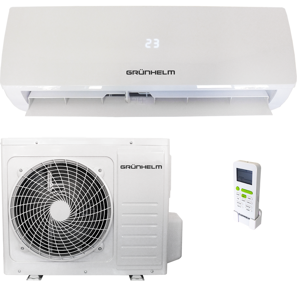 Кондиционер инверторный Grunhelm GAC09GHI32 (6990001347980) 25м2 R32 9000BTU -15/+31°C Сплит-система Київ - зображення 5